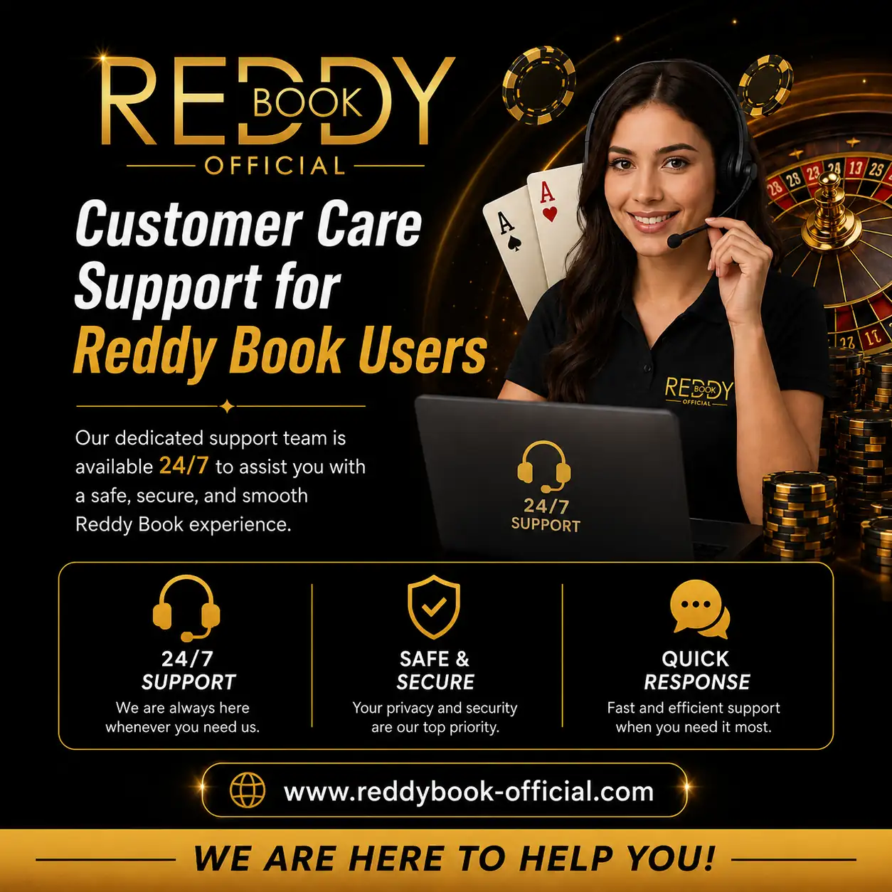 Customer Care Support for Reddy Book Users