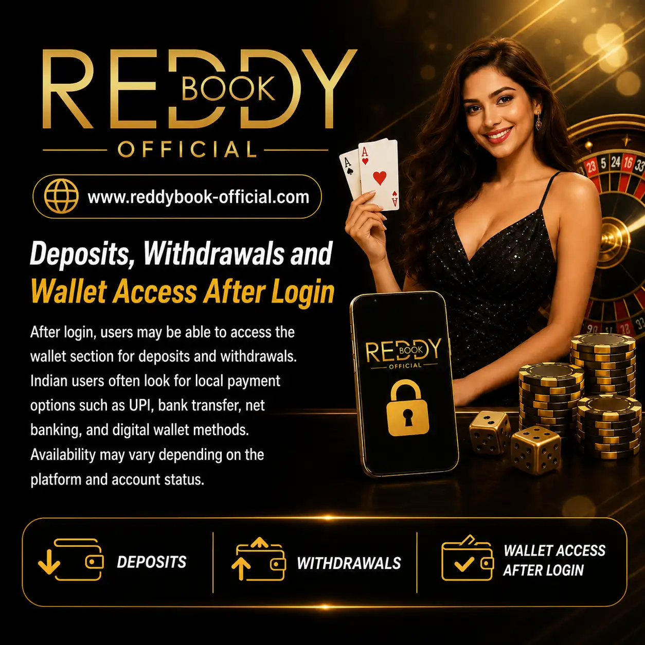 Deposits Withdrawals and Wallet Access After Login