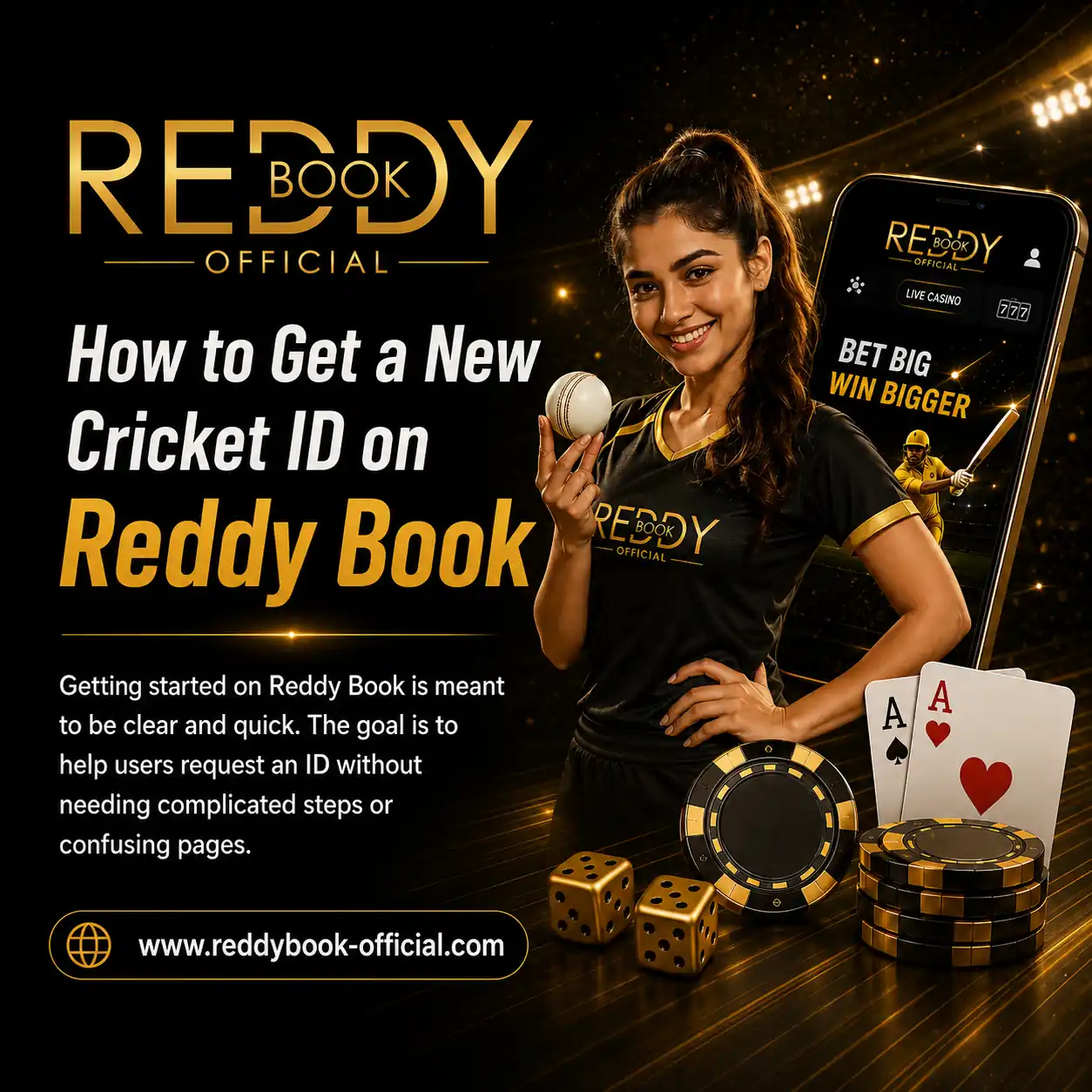 How to Get a New Cricket ID on Reddy Book