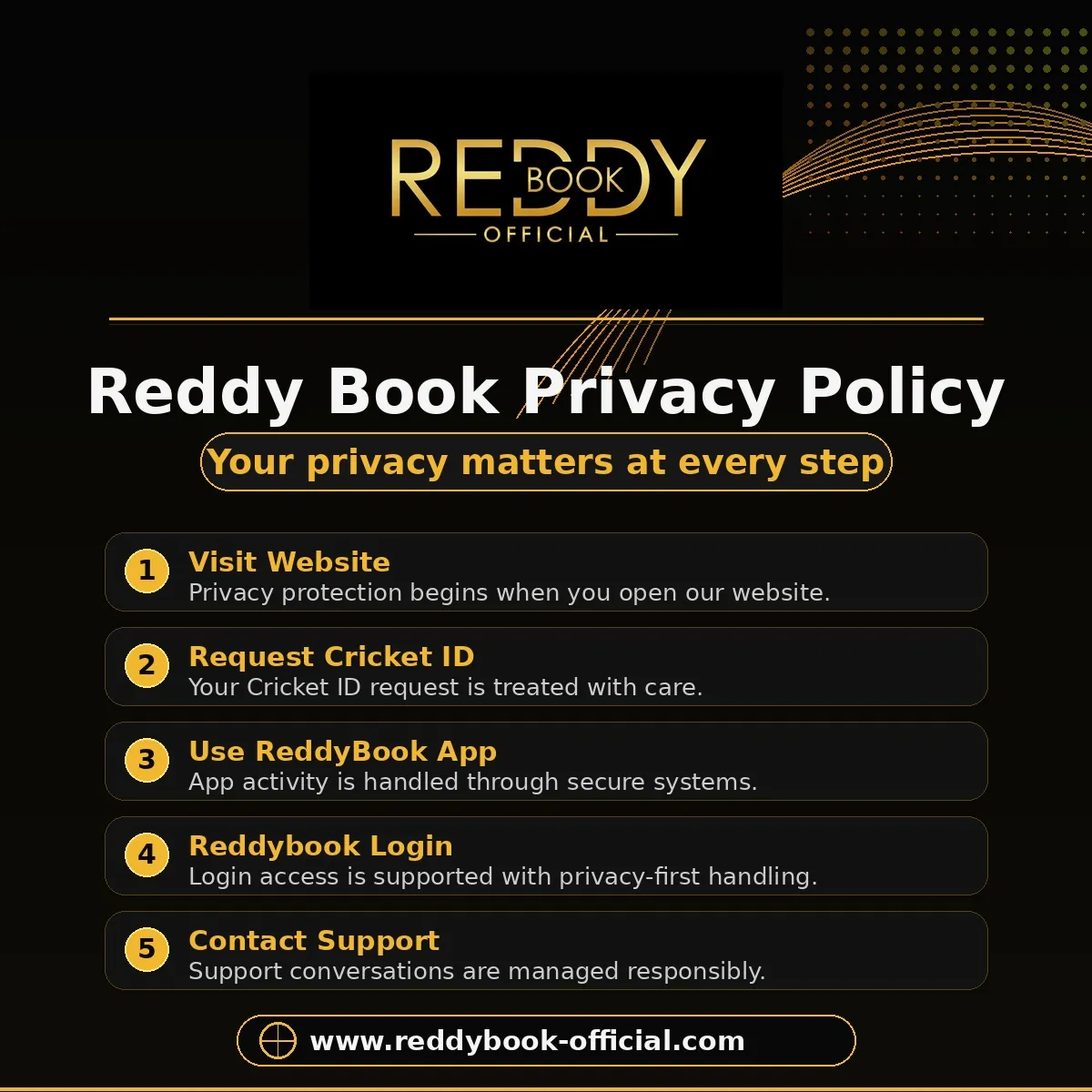 Reddy Book Privacy Policy