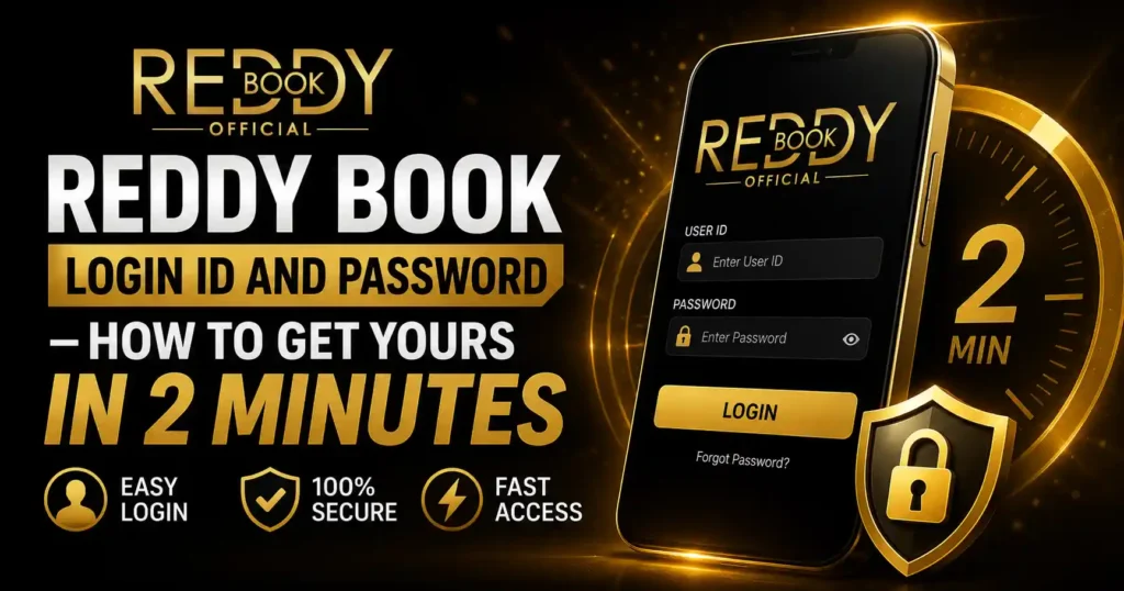 Reddy Book Login ID and Password – How to Get Yours in 2 Minutes