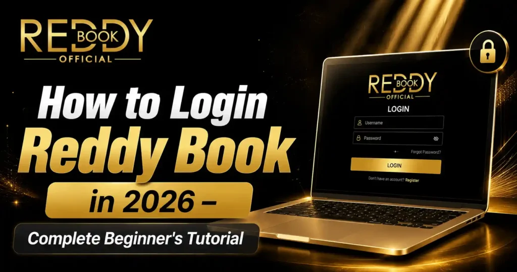 How to Login Reddy Book in 2026 – Complete Beginner’s Tutorial