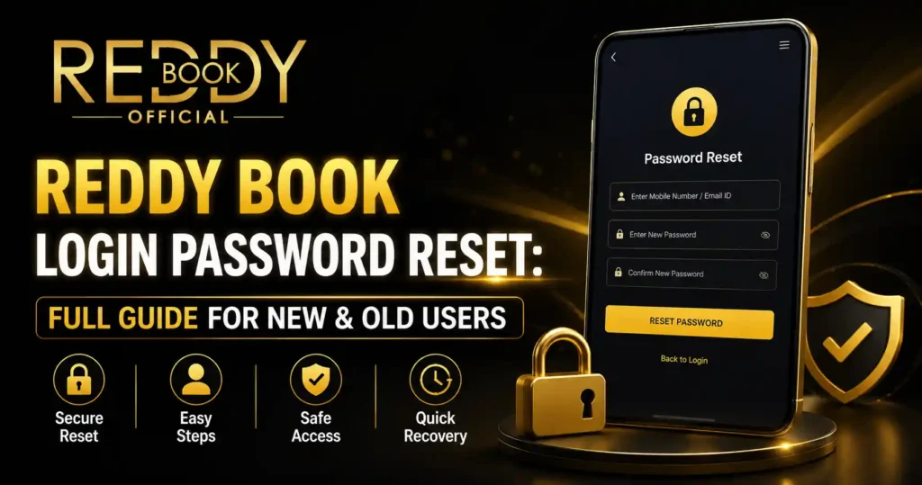 Reddy Book Login Password Reset: Full Guide for New & Old Users